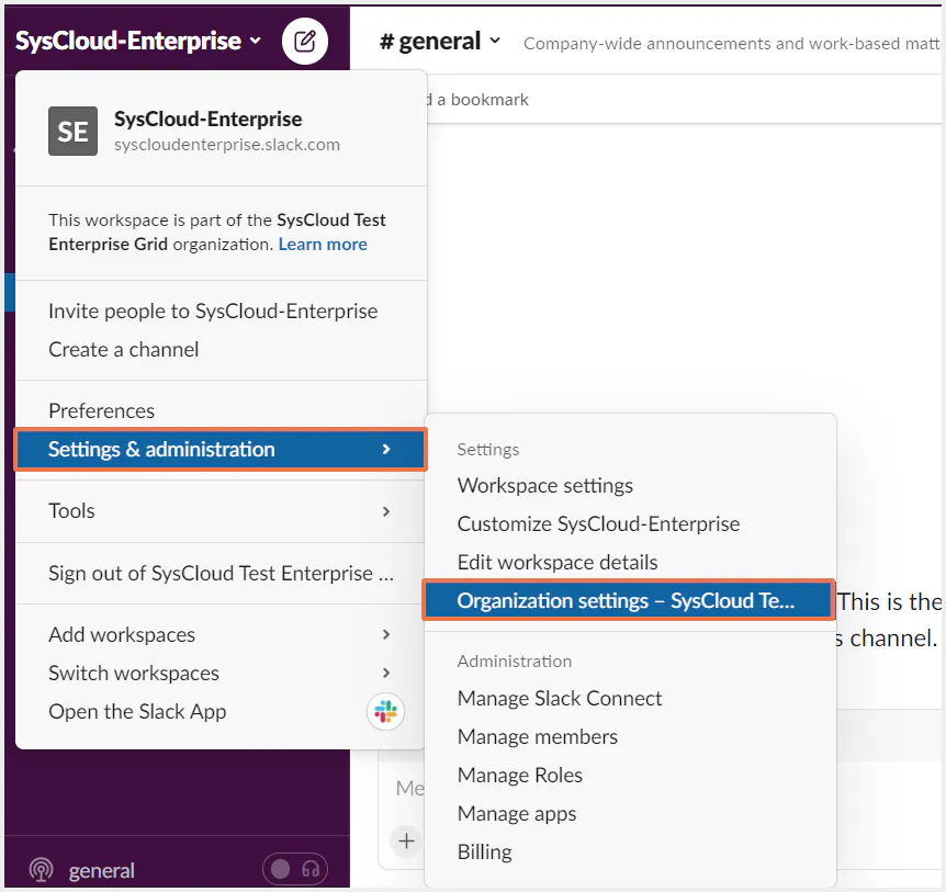 How to Back up Slack data